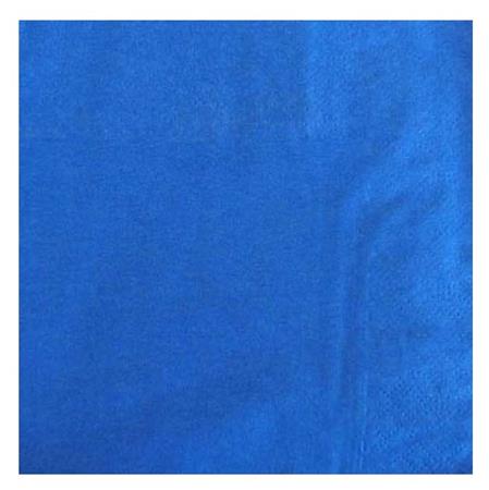 Servilleta lisa gde. azul 20u